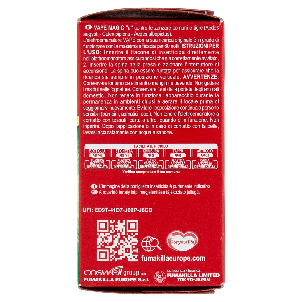 VAPE Liquido Menta Ricarica 36 ml